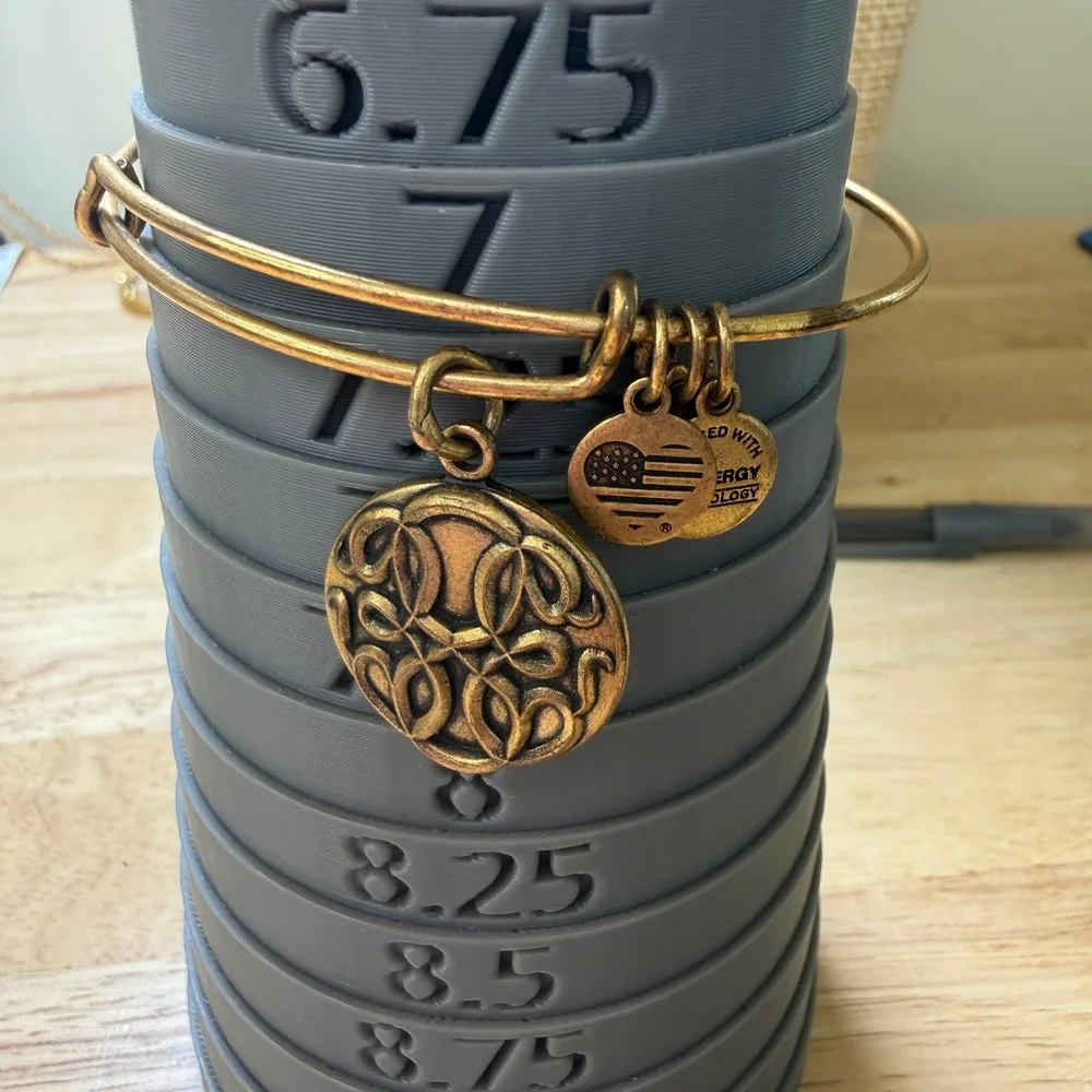 Boho Spiritual Path of Life Expandable Bangle Alex and Ani Rafaelian‎ Gold
